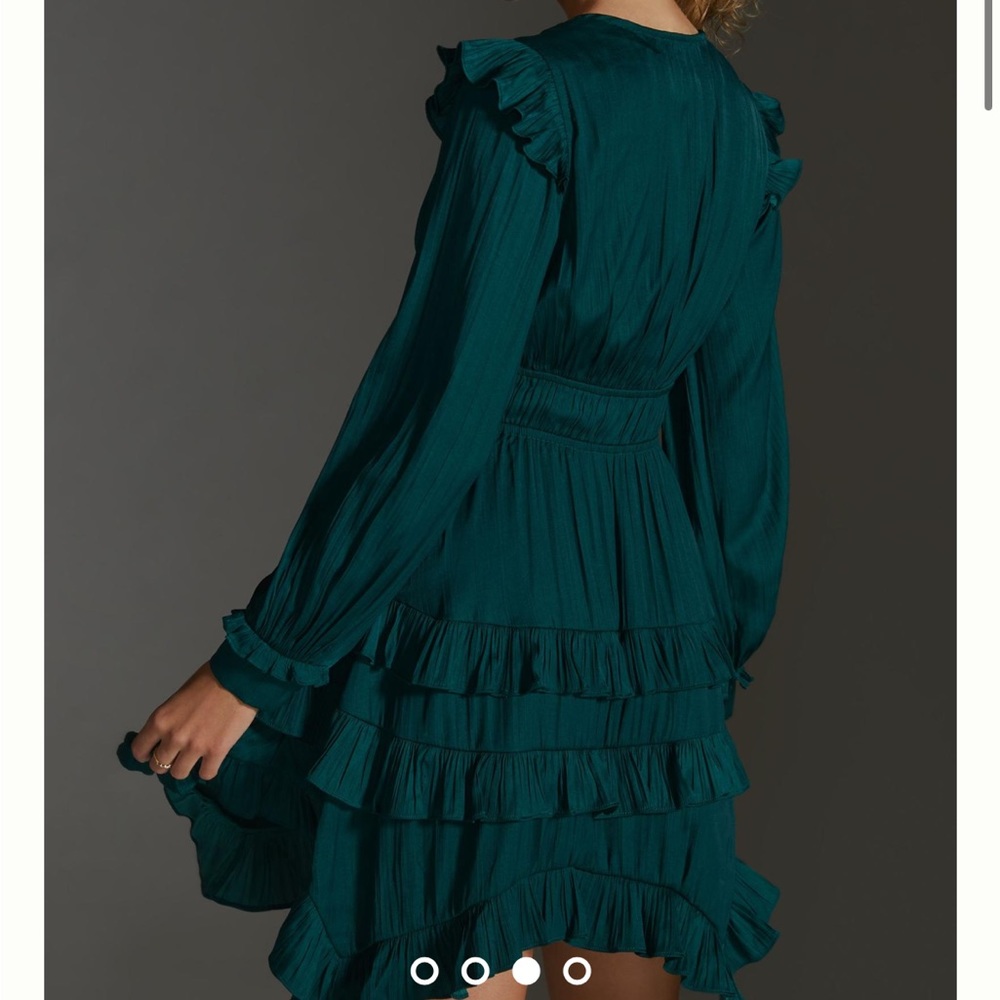 By Anthropologie Tiered Ruffle Dress - Picture 3 of 3